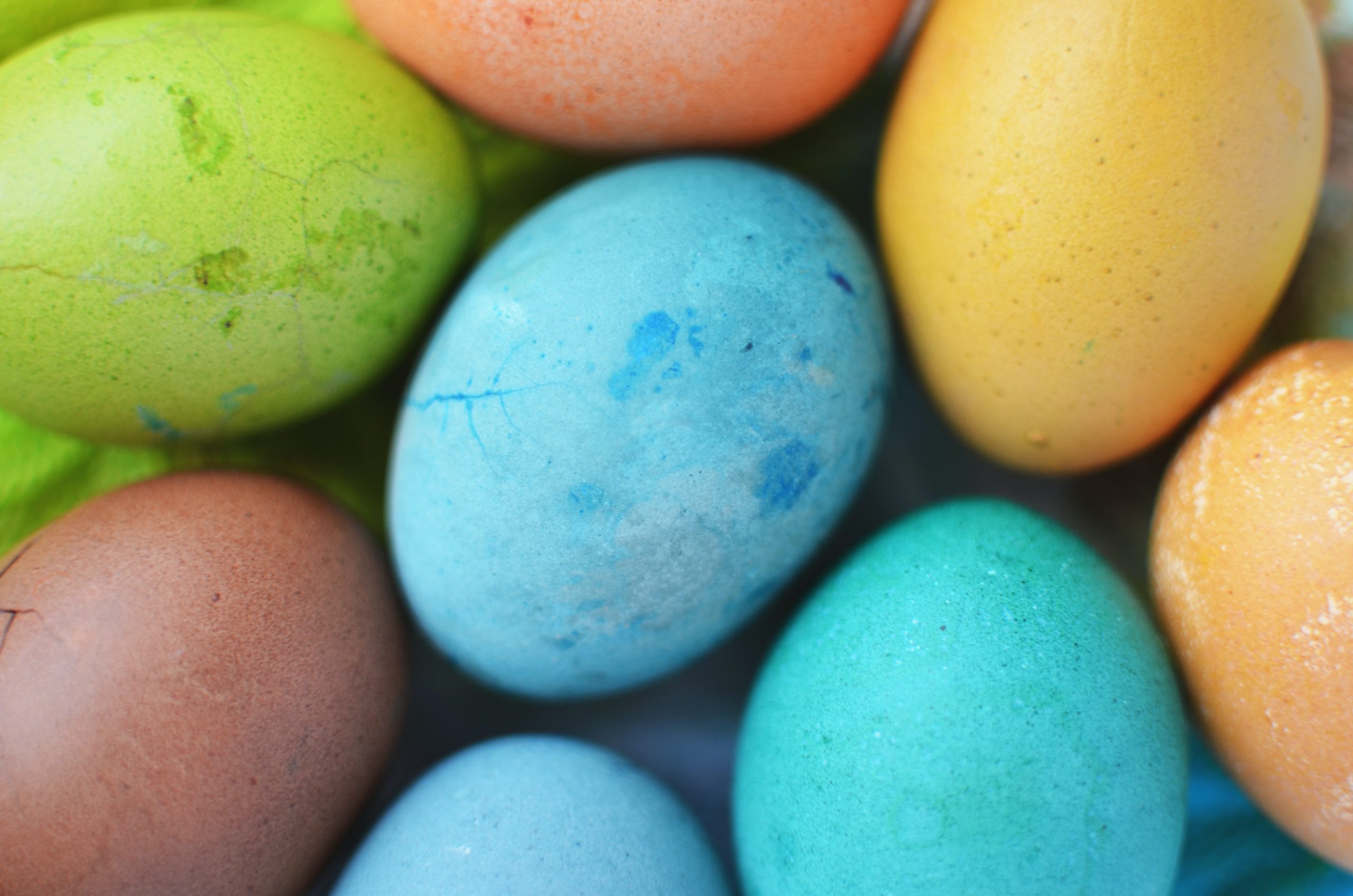 Colorful Eggs for Easter