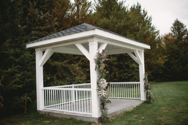 Close up - New Gazebo